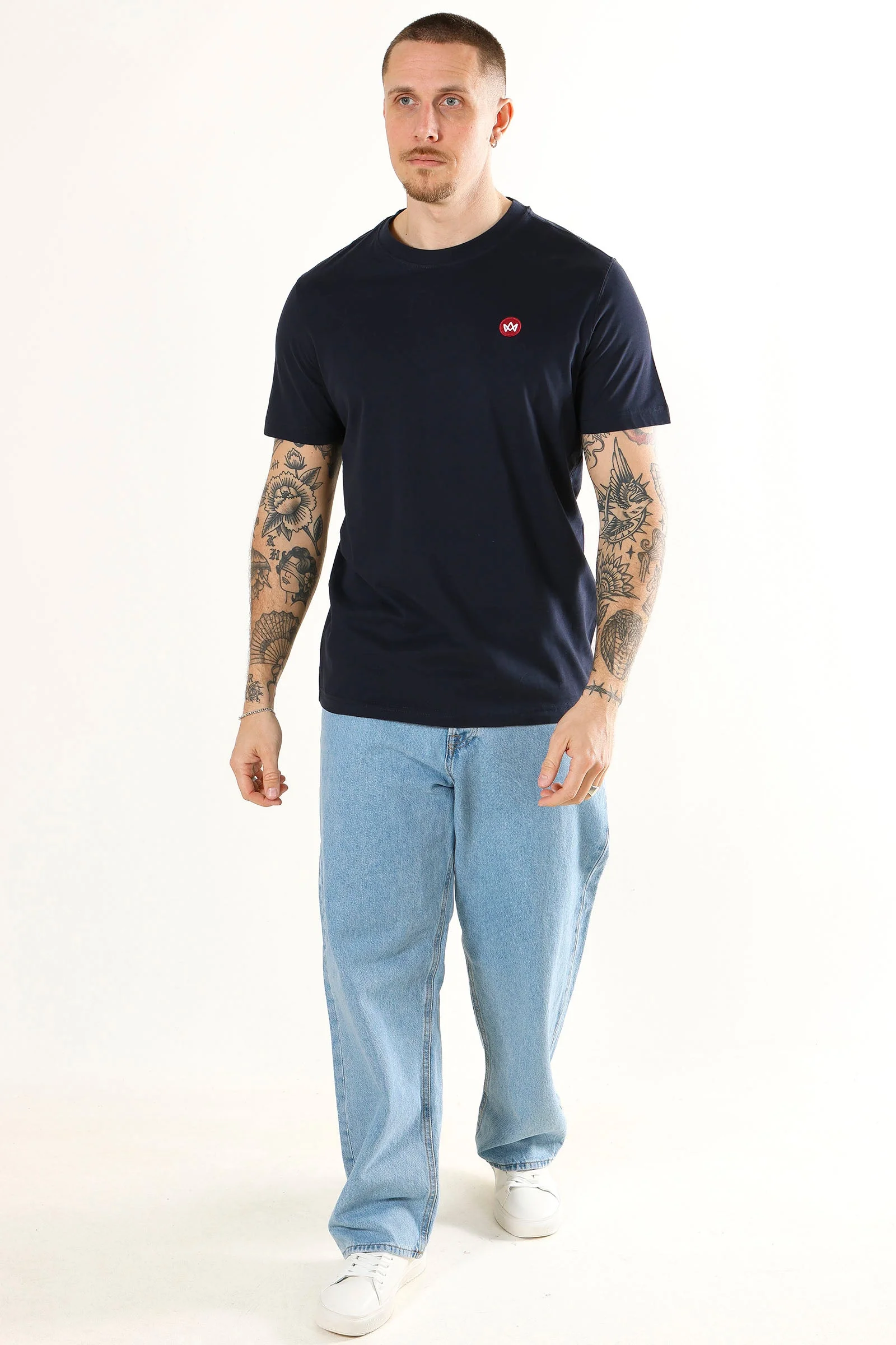 Kronstadt Timmi Organic/Recycled t-Hemd Sky Captain - Image 2