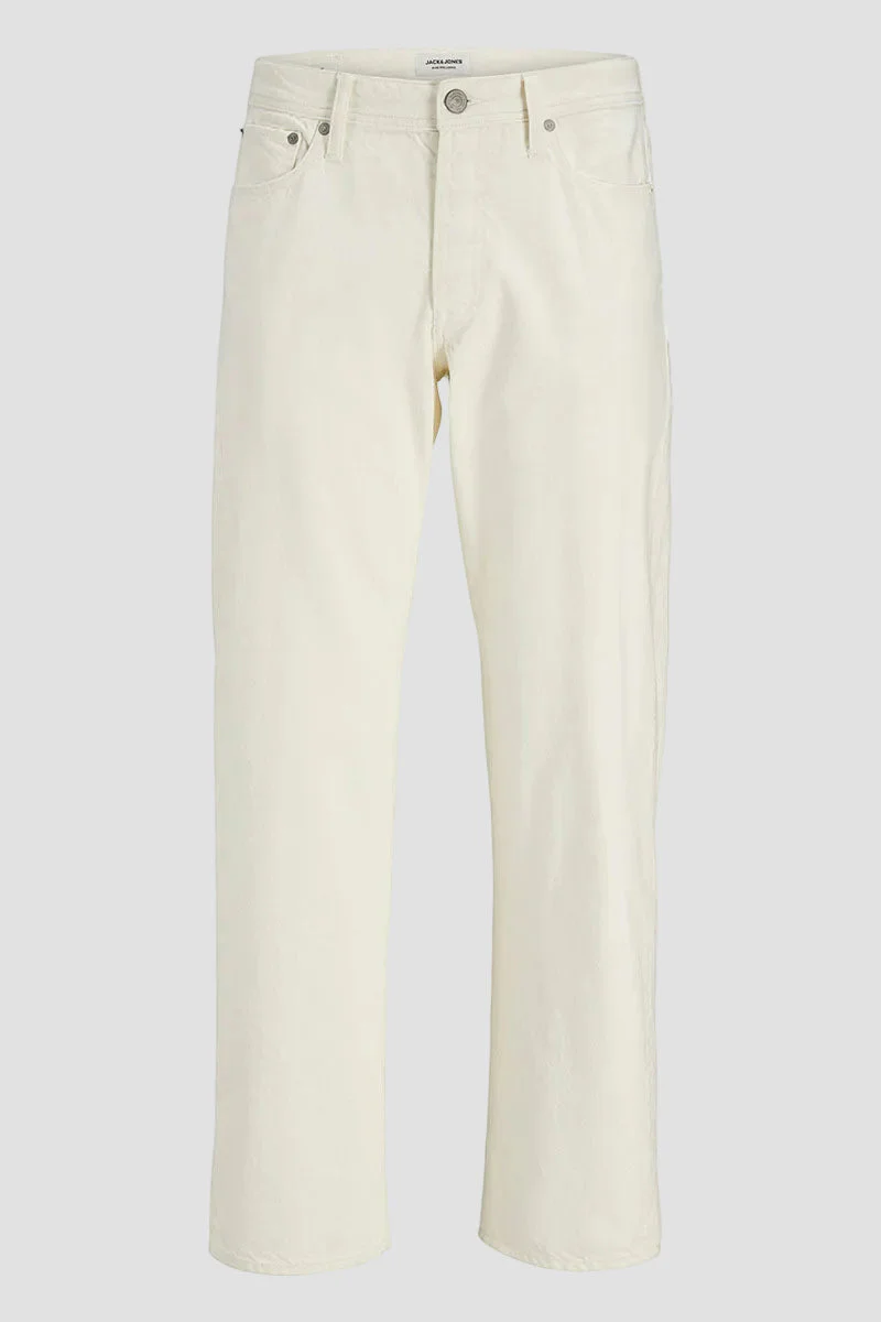Jack & Jones Eddie Loose Fit 410  White Denim - Image 6