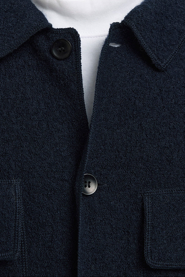 Selected Nealy LS Knit Cardigan Sky Captain - Image 3