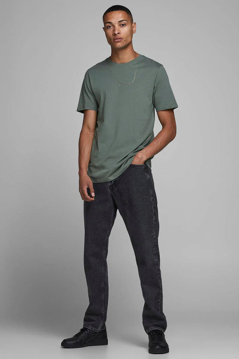 Jack & Jones Organic Basic Tee Agave Green - Image 2