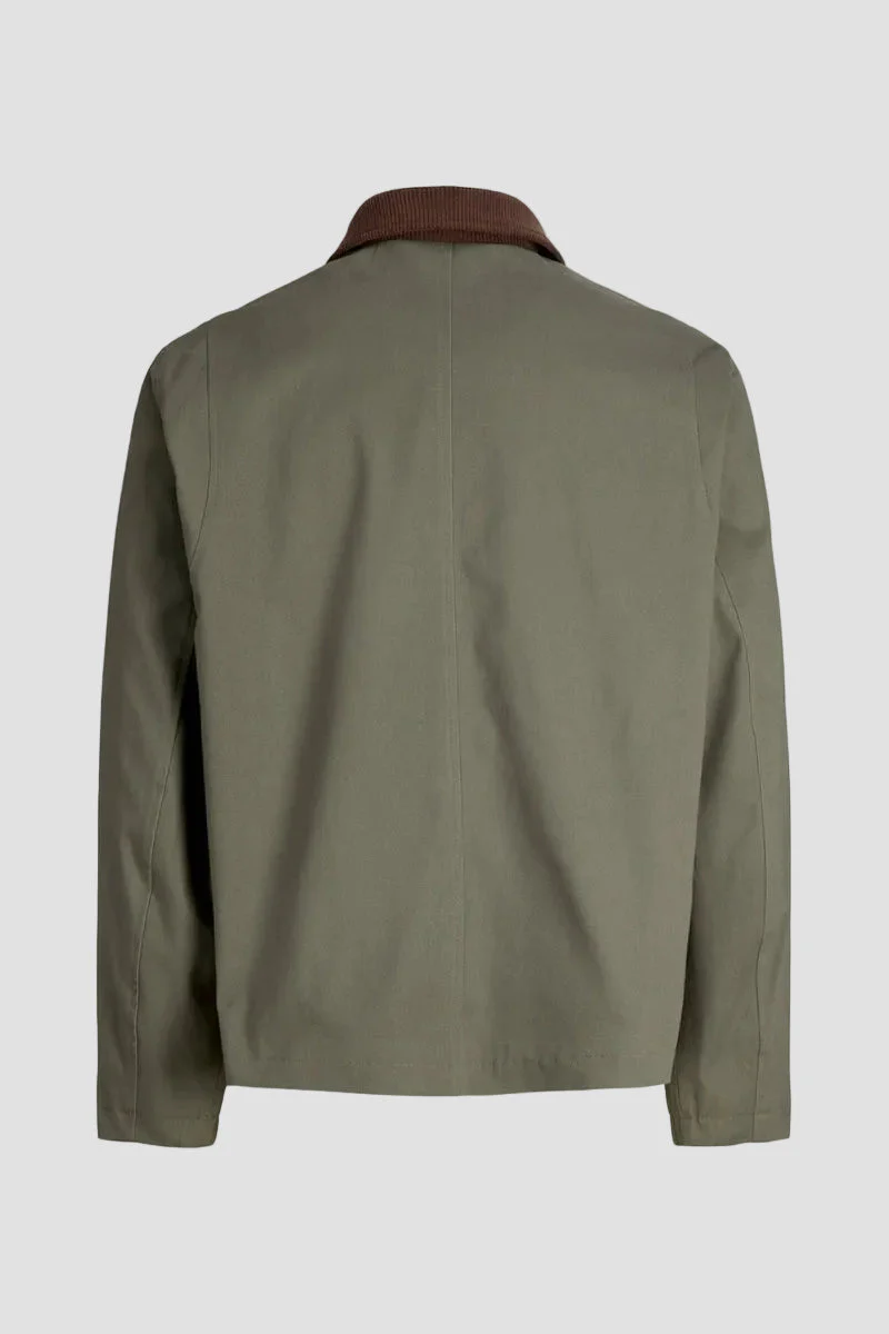 Jack & Jones Graham Worker Jacket Dusty Olive - Image 8