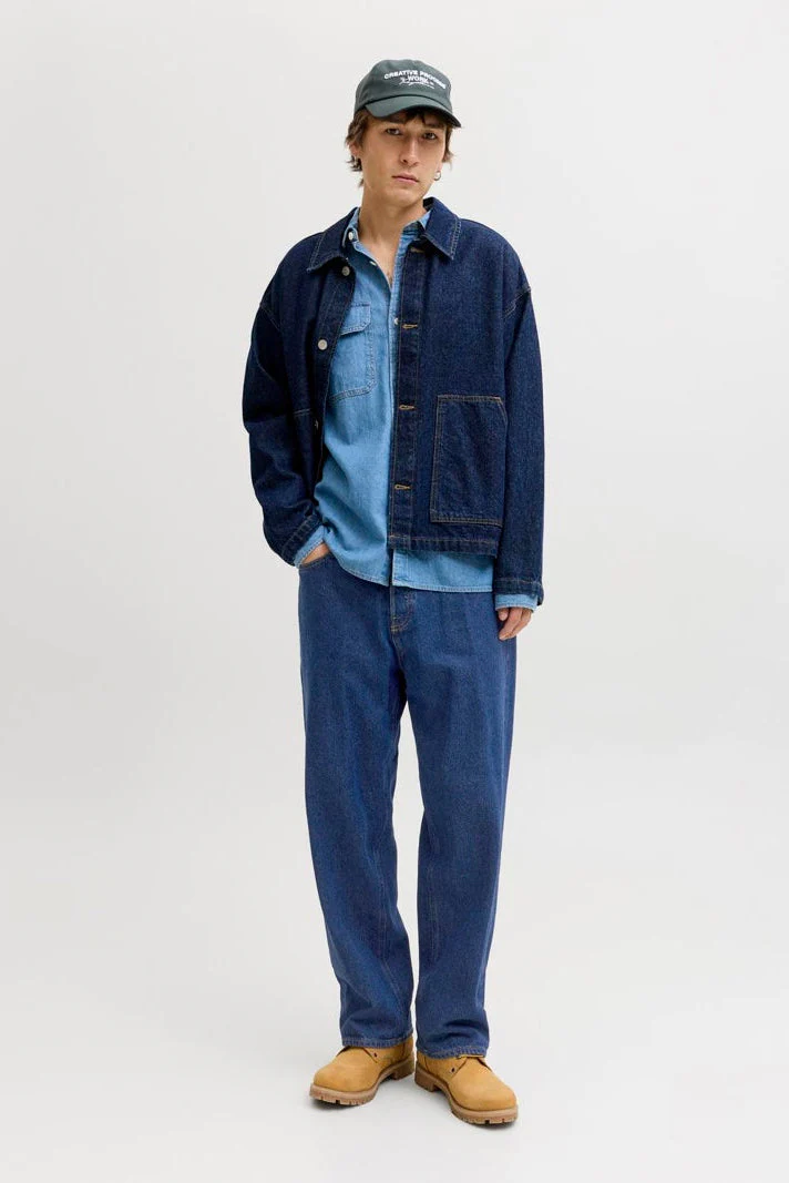 Jack & Jones Alex Baggy Fit 637 Blue Denim - Image 2