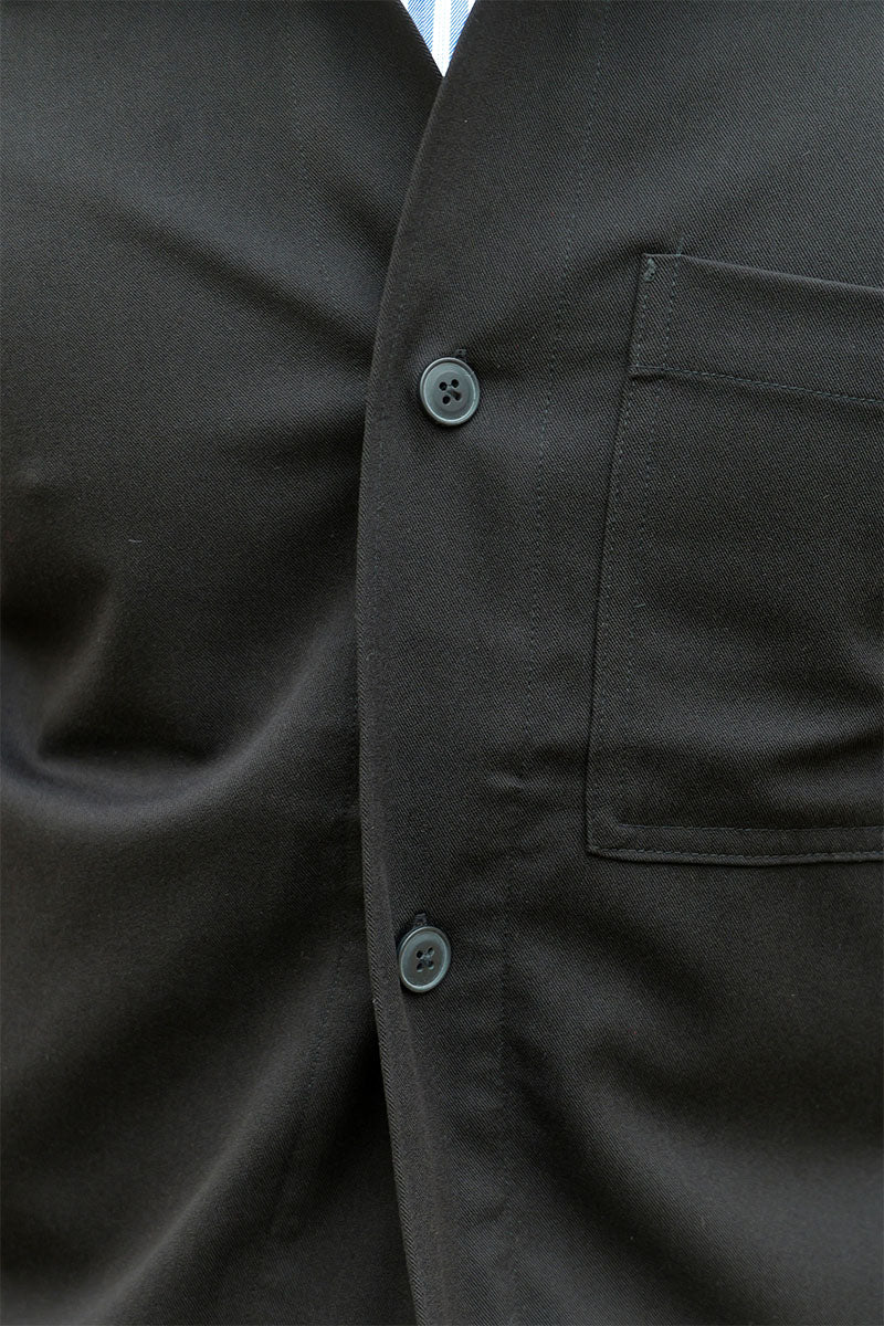 ONLY & SONS Miro Tailored Regular Fit Overshirt Black - Image 6