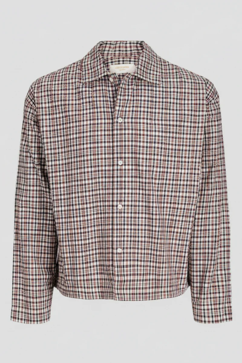Jack & Jones Joraustin Clean Check Shirt Tibetan Red - Image 5