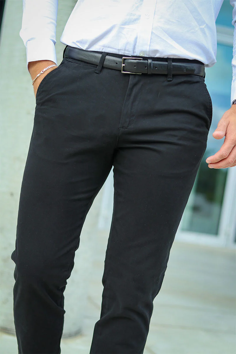 Jack & Jones Marco Bowie Chinos Black - Image 3