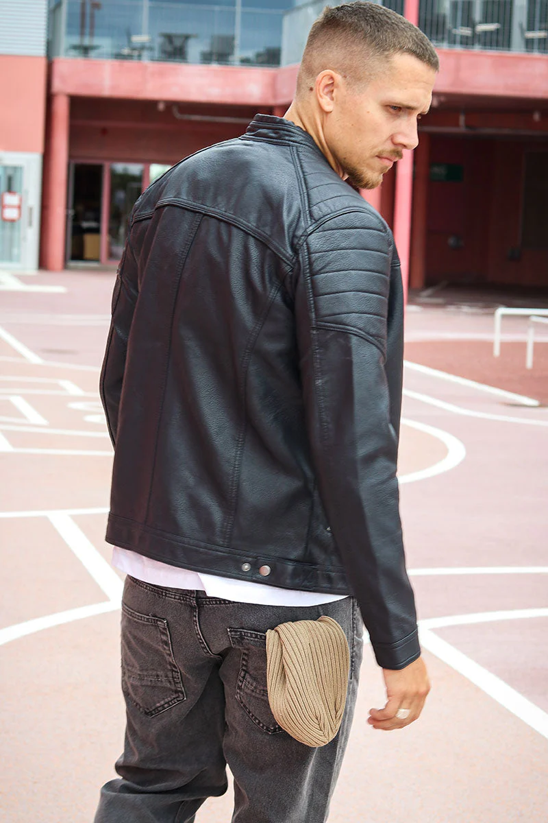 Jack & Jones ROCKY JACKET NOOS Black PU - Image 6