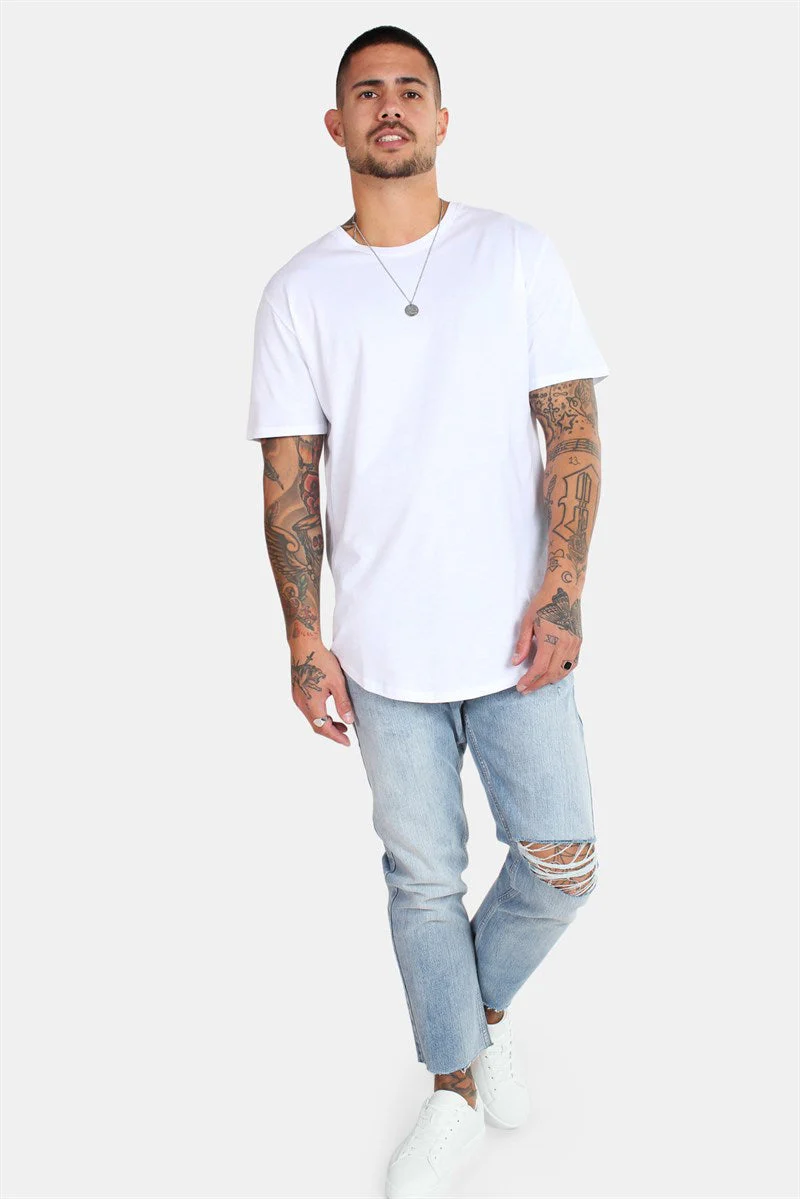 Only & Sons matt Longy SS T-Hemd 3-pack White - Image 3