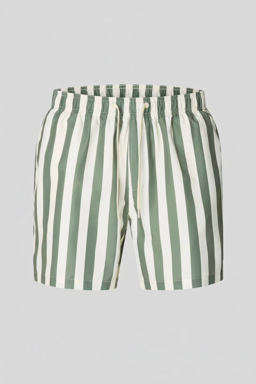 Selected Dane AOP Swimshorts Deep Lichen Green - Image 6