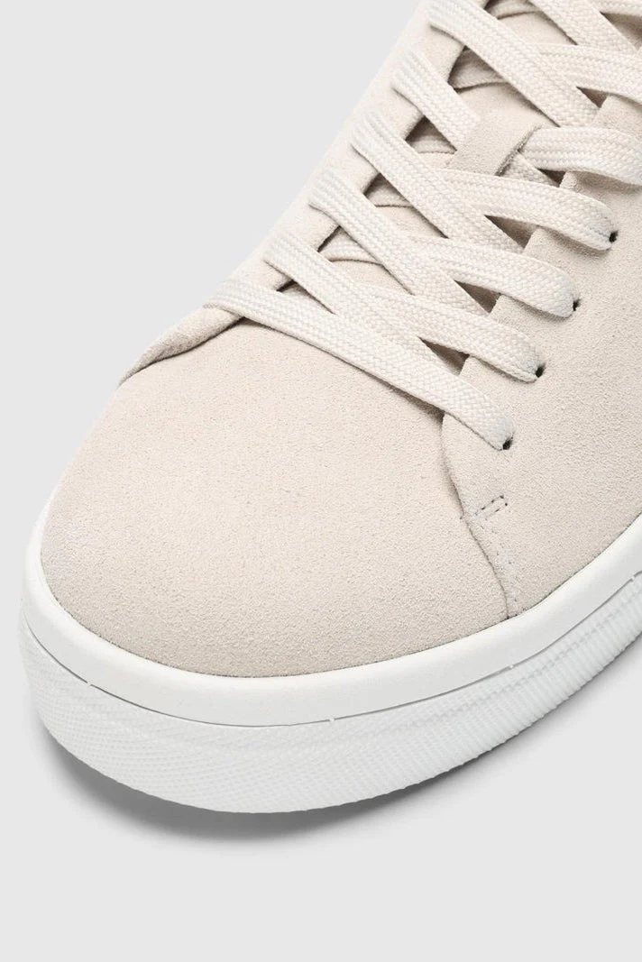 Selected David Chunky Suede Sneaker 2.0 White - Image 4