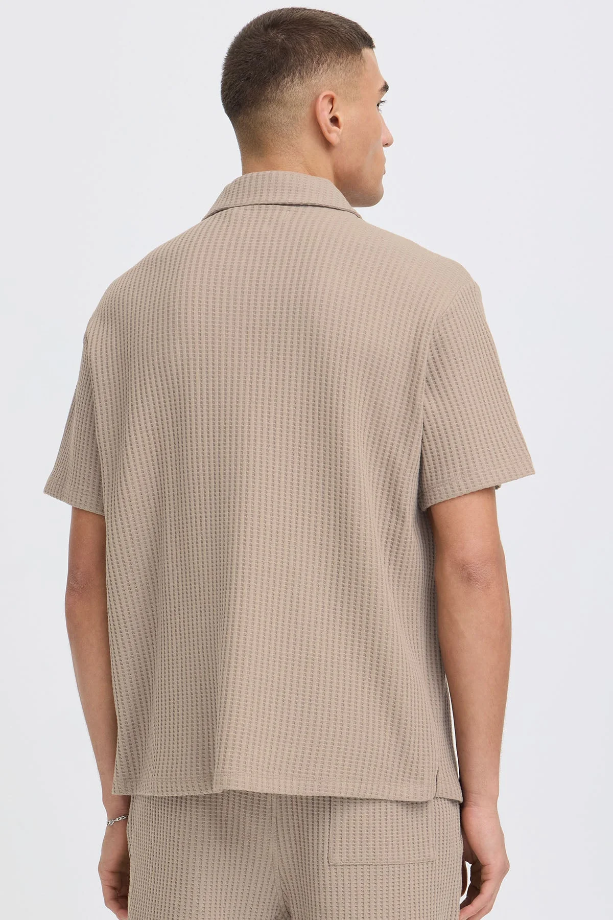 Solid Dutley Shirt Driftwood - Image 3