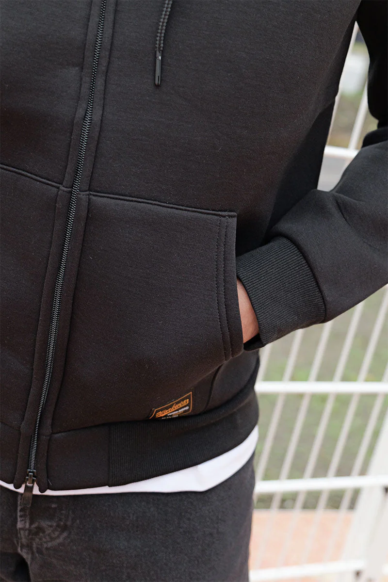 Only & Sons Bobbey Scuba Full Zip Hoodie Schwarz - Image 7