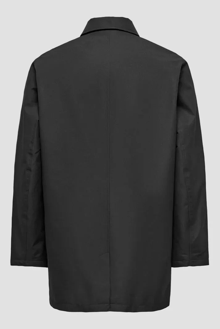 Only & Sons Shall Coat Black - Image 7