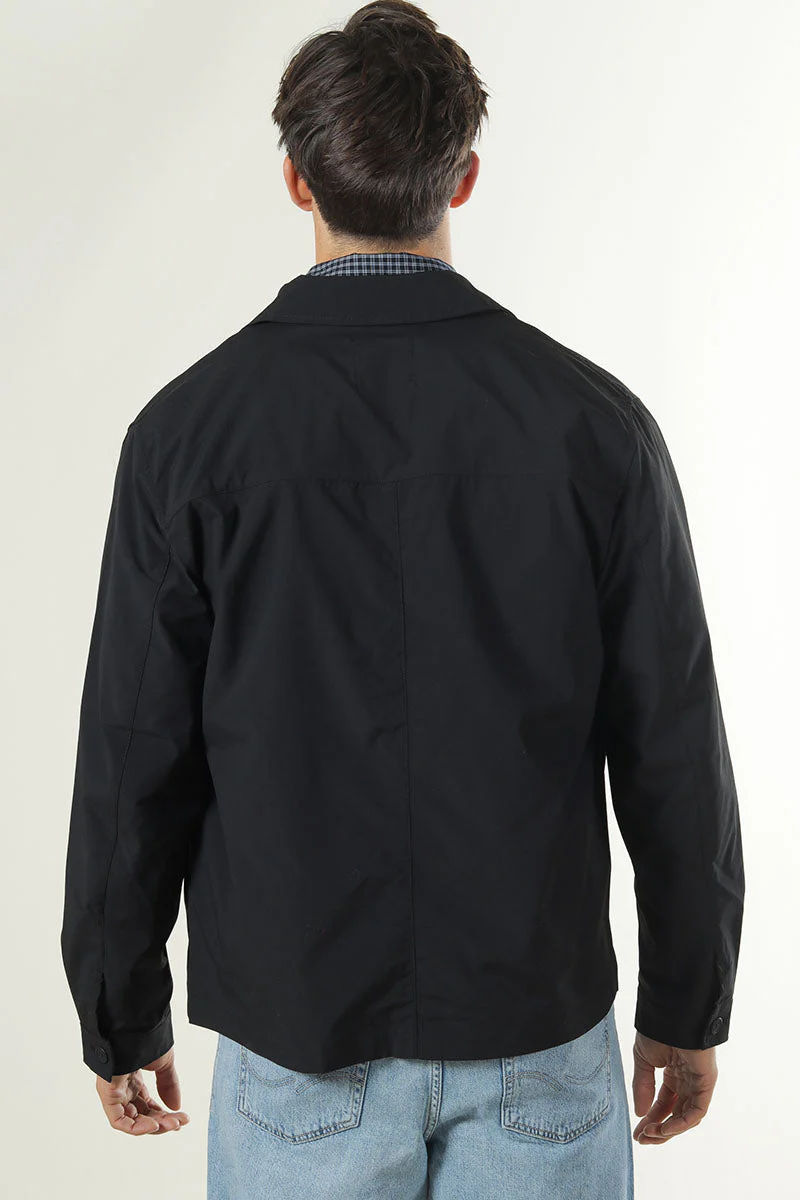Only & Sons Gereth Life Stretch Shacket Black - Image 4