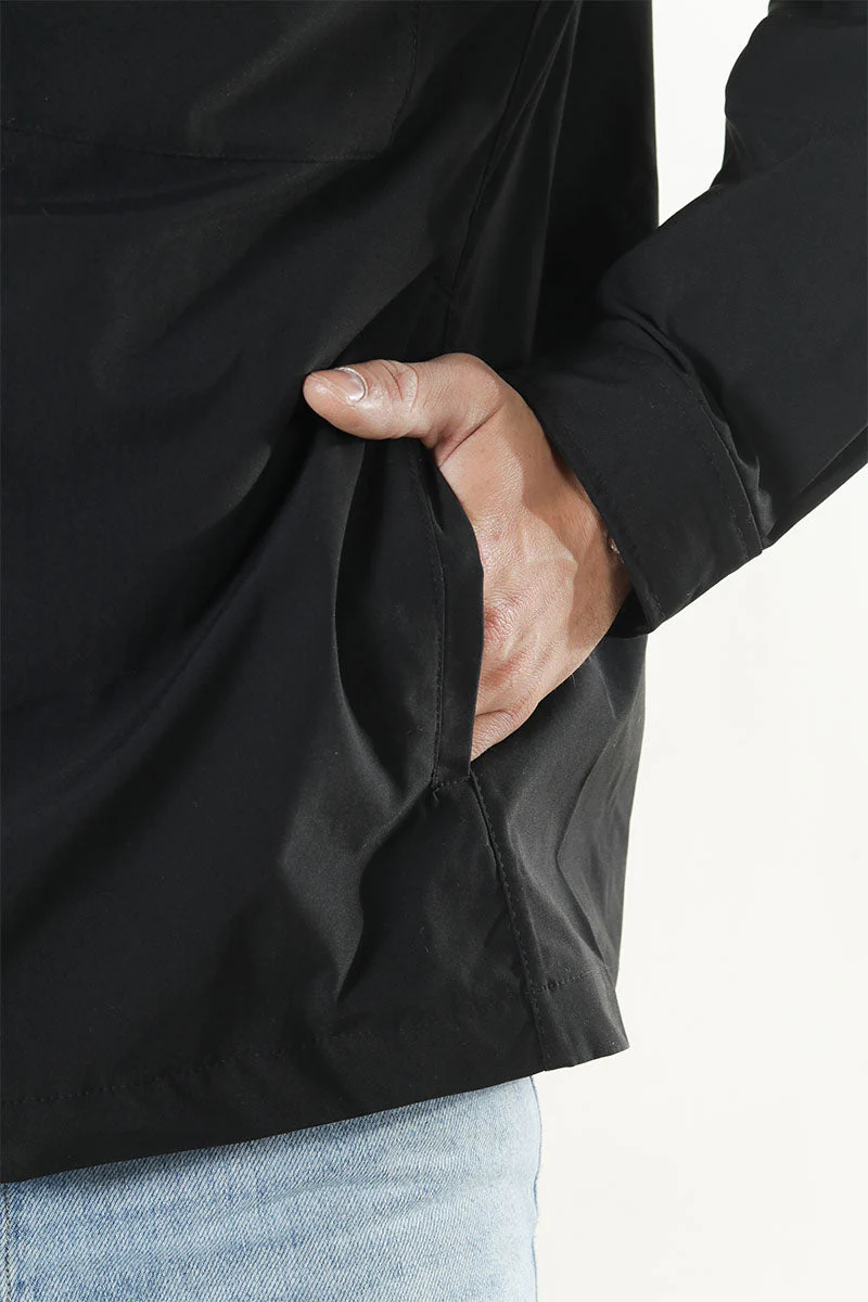 Only & Sons Gereth Life Stretch Shacket Black - Image 5
