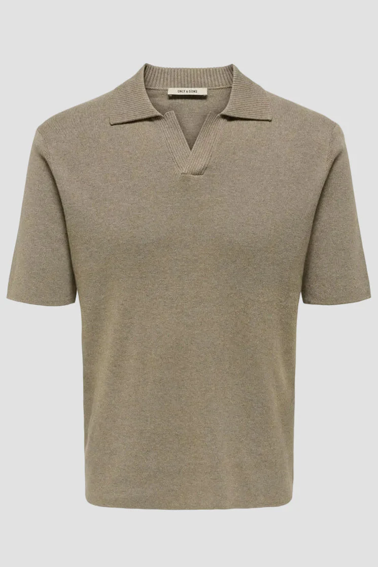 Only & Sons Travis Reg 12 SS Desert Taupe - Image 3
