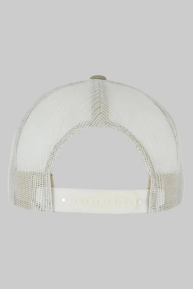 Flexfit Retro Trucker 2-Tone Pale Khaki/Birch - Image 2